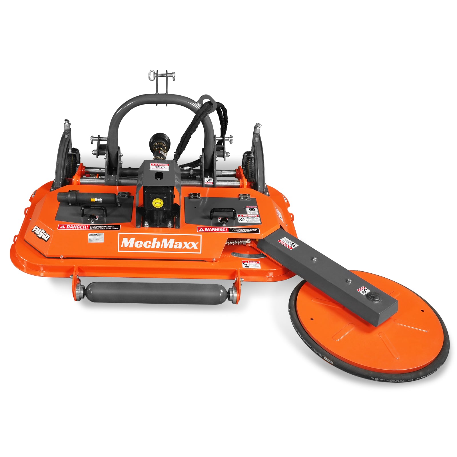 60 in Orchard Finish Mower, 3 Point Hitch Cat.1, Hydraulic Offset, PTO Shaft Included with Shear Bolt, 20–45 HP, FMS60