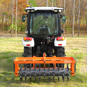 62" 3 Point Drum Filled Plug Aerator Fits Cat 1 And 2 Tractors, DLA60