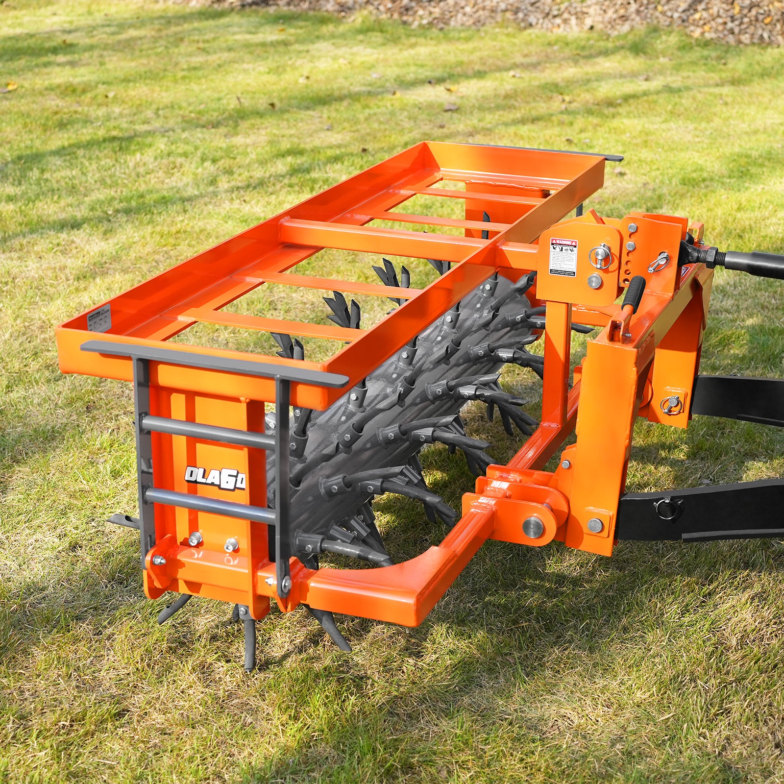 62" 3 Point Drum Filled Plug Aerator Fits Cat 1 And 2 Tractors, DLA60