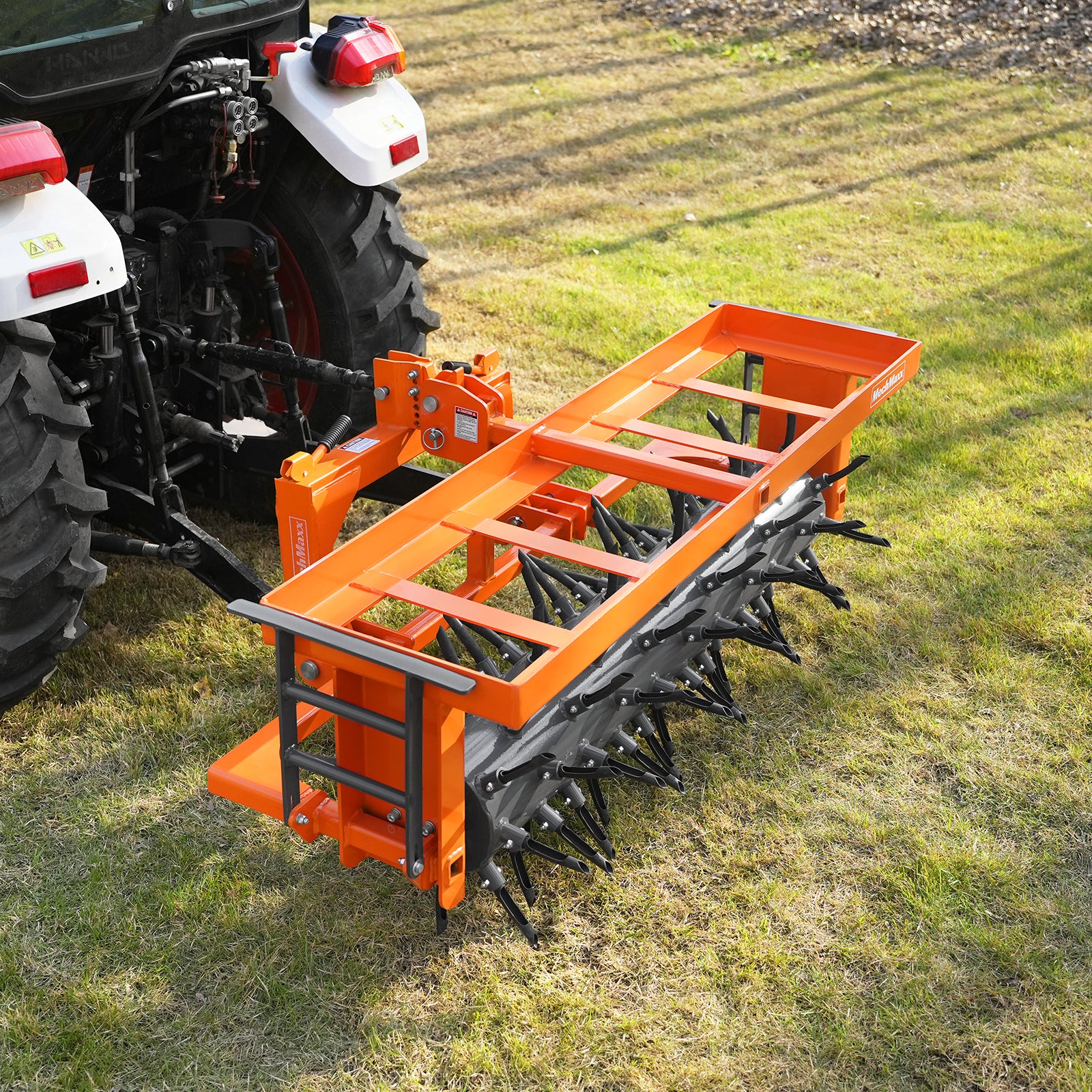 62" 3 Point Drum Filled Plug Aerator Fits Cat 1 And 2 Tractors, DLA60