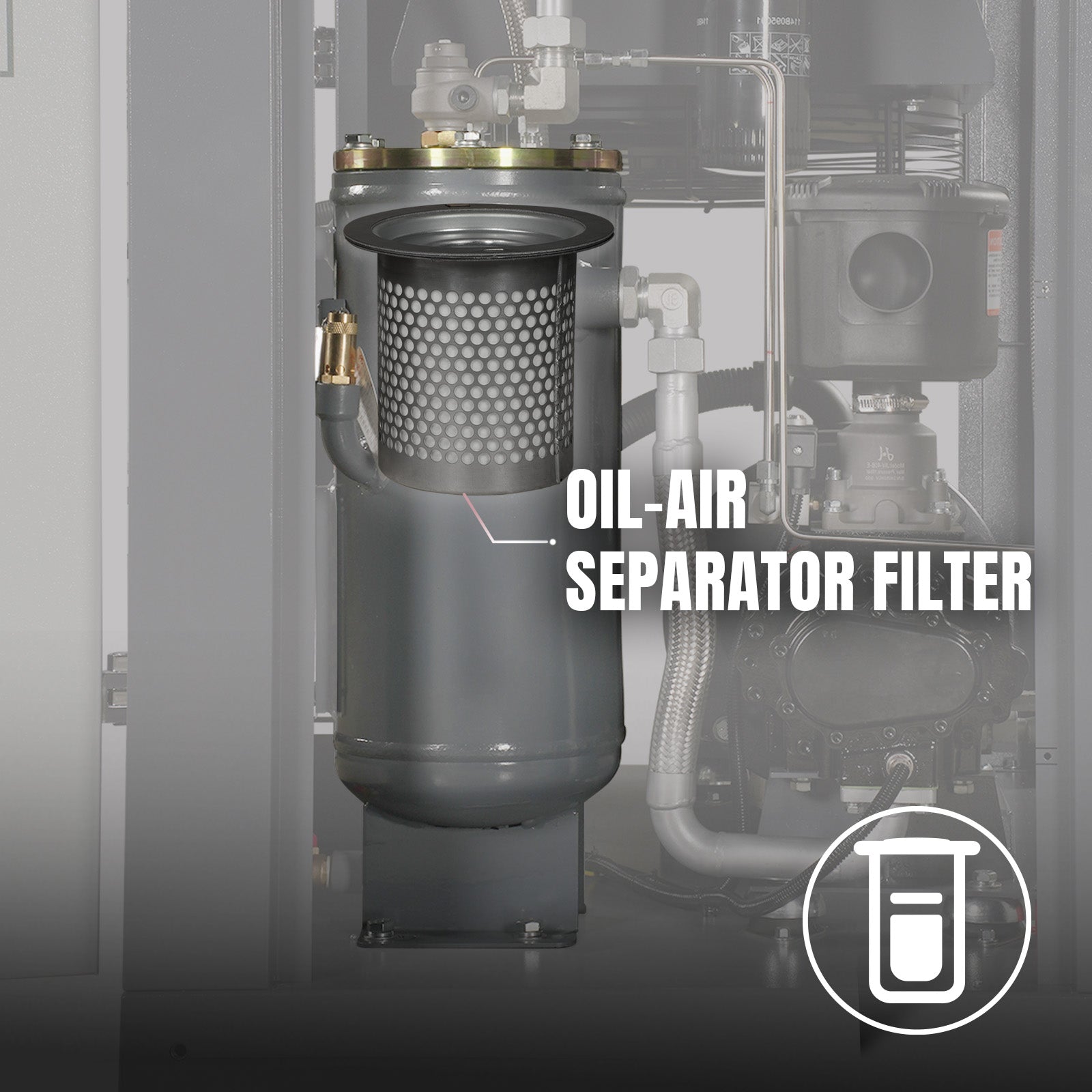 Maintenance Part Oil air Separator Filter For 10HP Air Compressor maintenance-part-oil-air-separator-filter-for-10hp-air-compressor