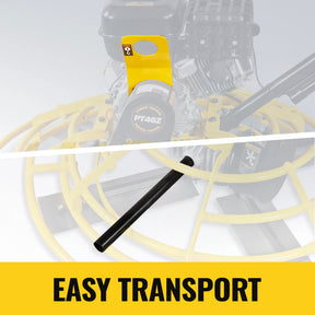 15 HP 44 in Walk-Behind Concrete Power Trowel with Blades and Float Pan, PT46Z