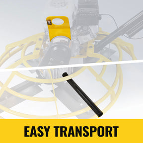 Honda GX160 36 in Walk-Behind Concrete Power Trowel with Blades and Float Pan, PT36H
