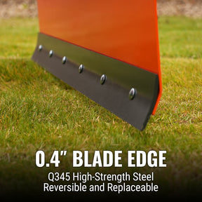 72" 6-Way Rear Blade 3 Point Hitch Tractor Attachment, RB72S