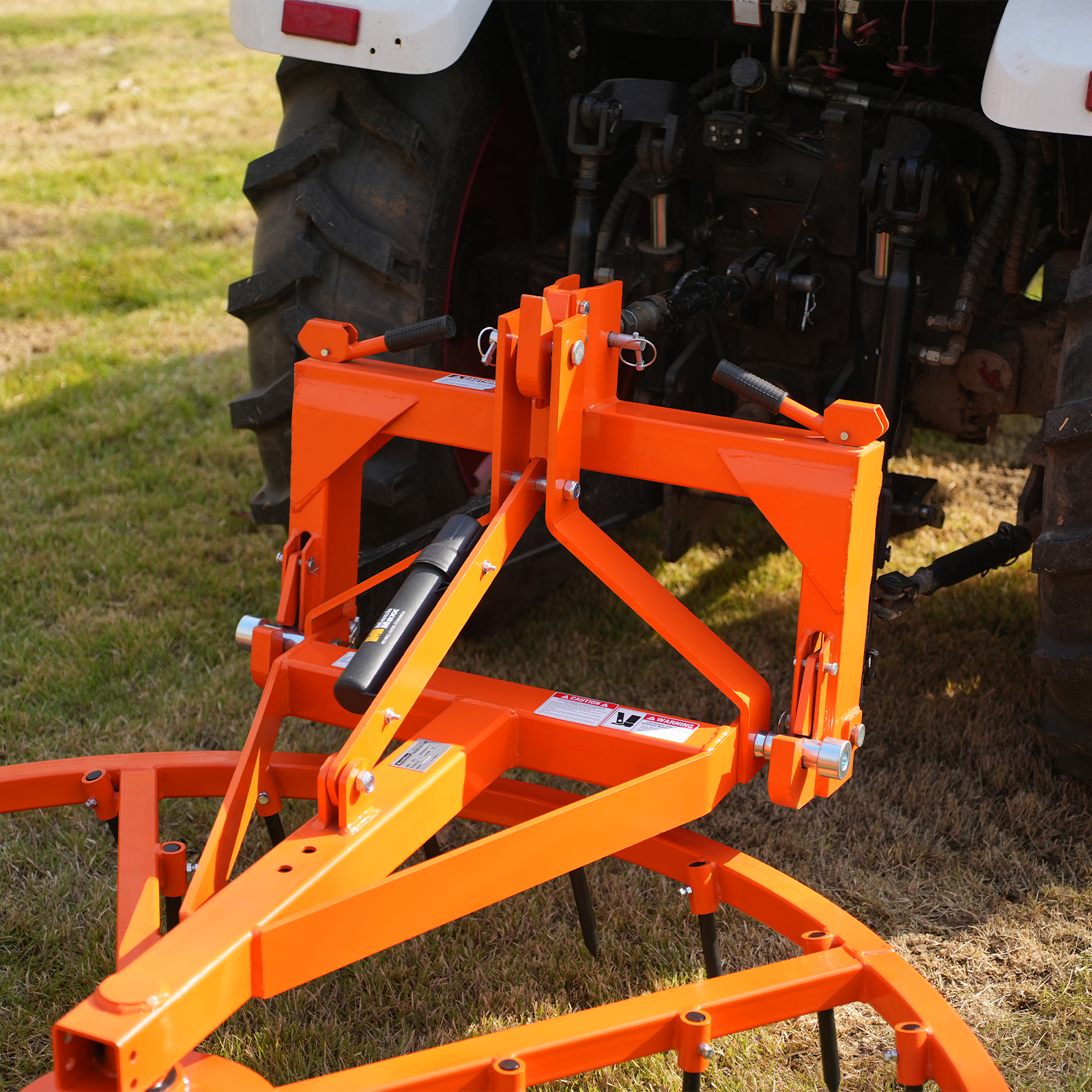 72" Arena Spin Harrow Groomer with 35 Tines Cat.1 3 Point Hitch Grooming Attachment, AHG72