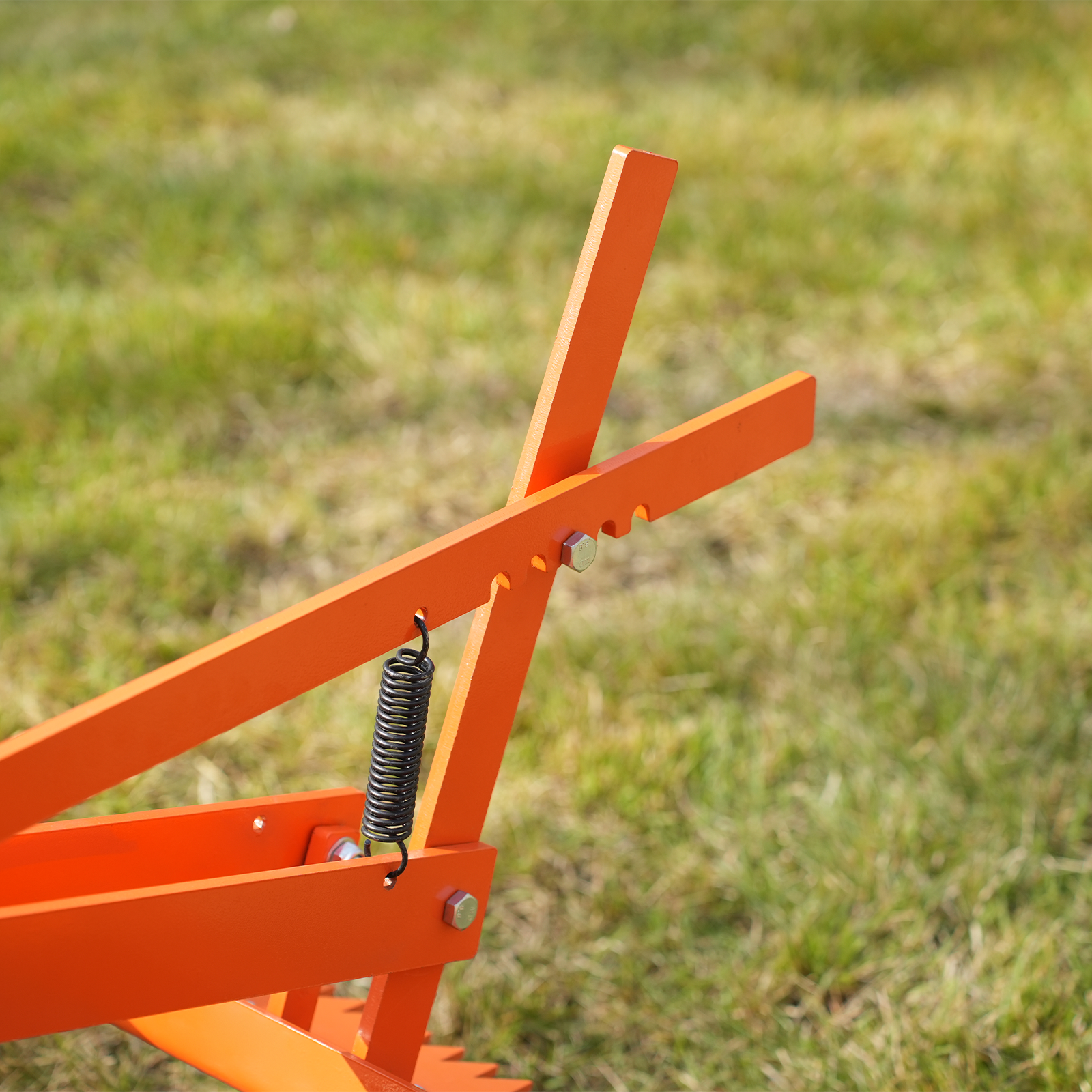 72" Arena Spin Harrow Groomer with 35 Tines and Rake Cat.1 3 Point Hitch Grooming Attachment, AHG72R