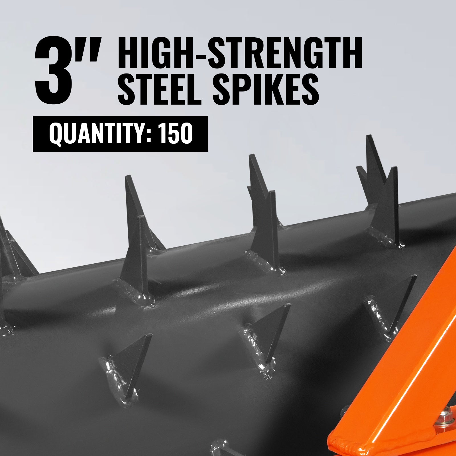 72" Drum Spike Aerator Cat. 1 3-Point Hitch Tractor Attachment, DSA72