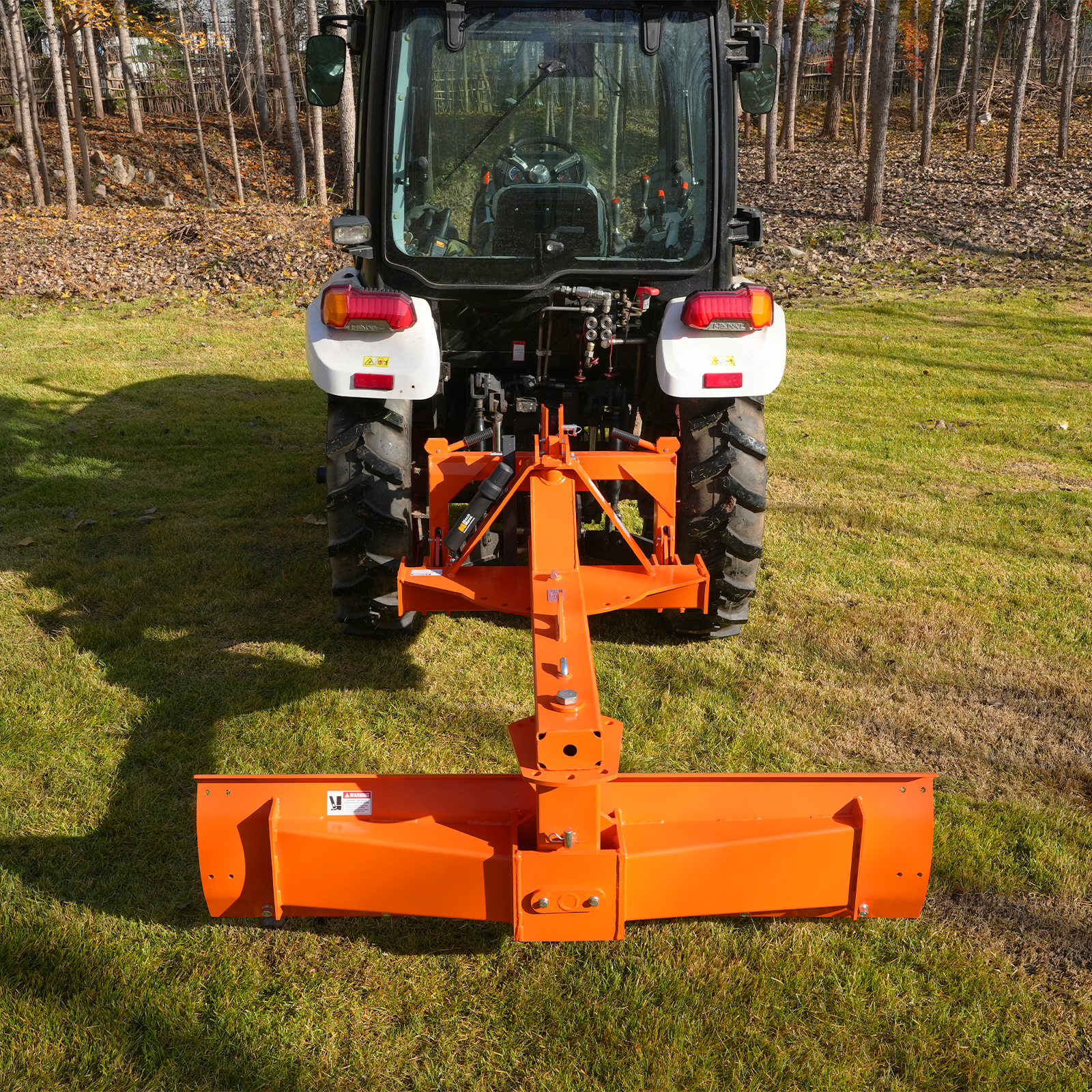 72" Heavy Duty 6-Way Rear Blade 3 Point Hitch Tractor Attachment, RB72SE