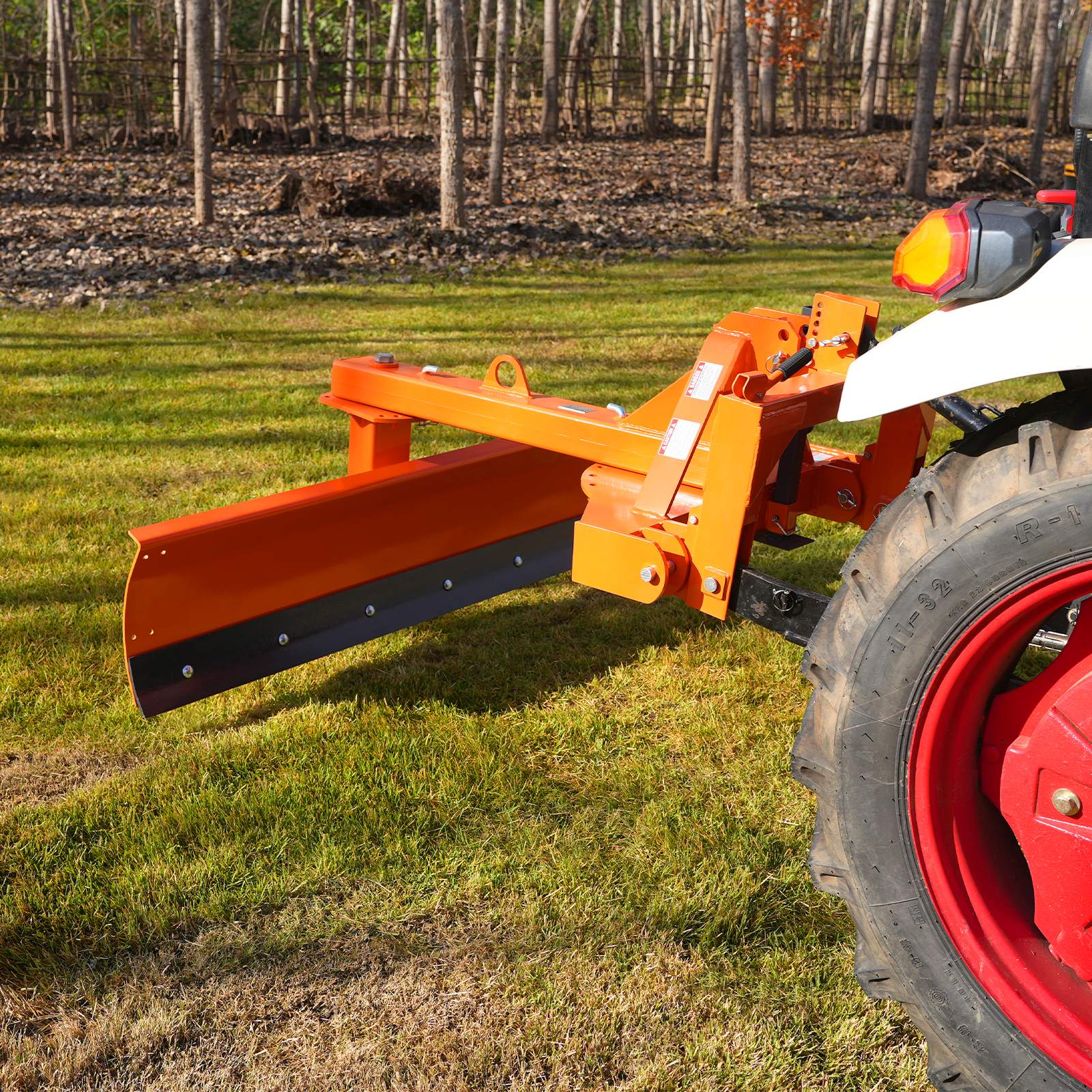 72" Heavy Duty 6-Way Rear Blade 3 Point Hitch Tractor Attachment, RB72SE