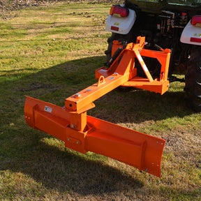 72" Heavy Duty 6-Way Rear Blade 3 Point Hitch Tractor Attachment, RB72SE