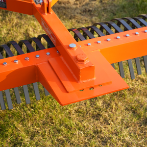 84" Landscape Rake with 42 Tines 3 Point Hitch Tractor Attachment, LR84