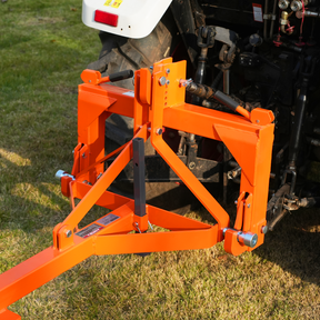 84" Landscape Rake with 42 Tines 3 Point Hitch Tractor Attachment, LR84