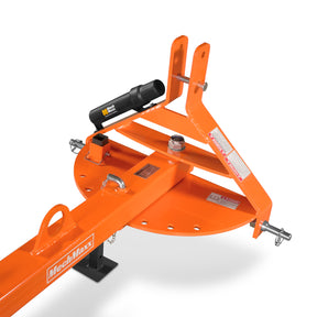 60" Offset Landscape Rake with 30 Tines 3 Point Hitch Tractor Attachment, LRA60