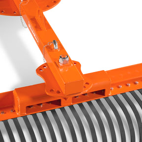 60" Offset Landscape Rake with 30 Tines 3 Point Hitch Tractor Attachment, LRA60