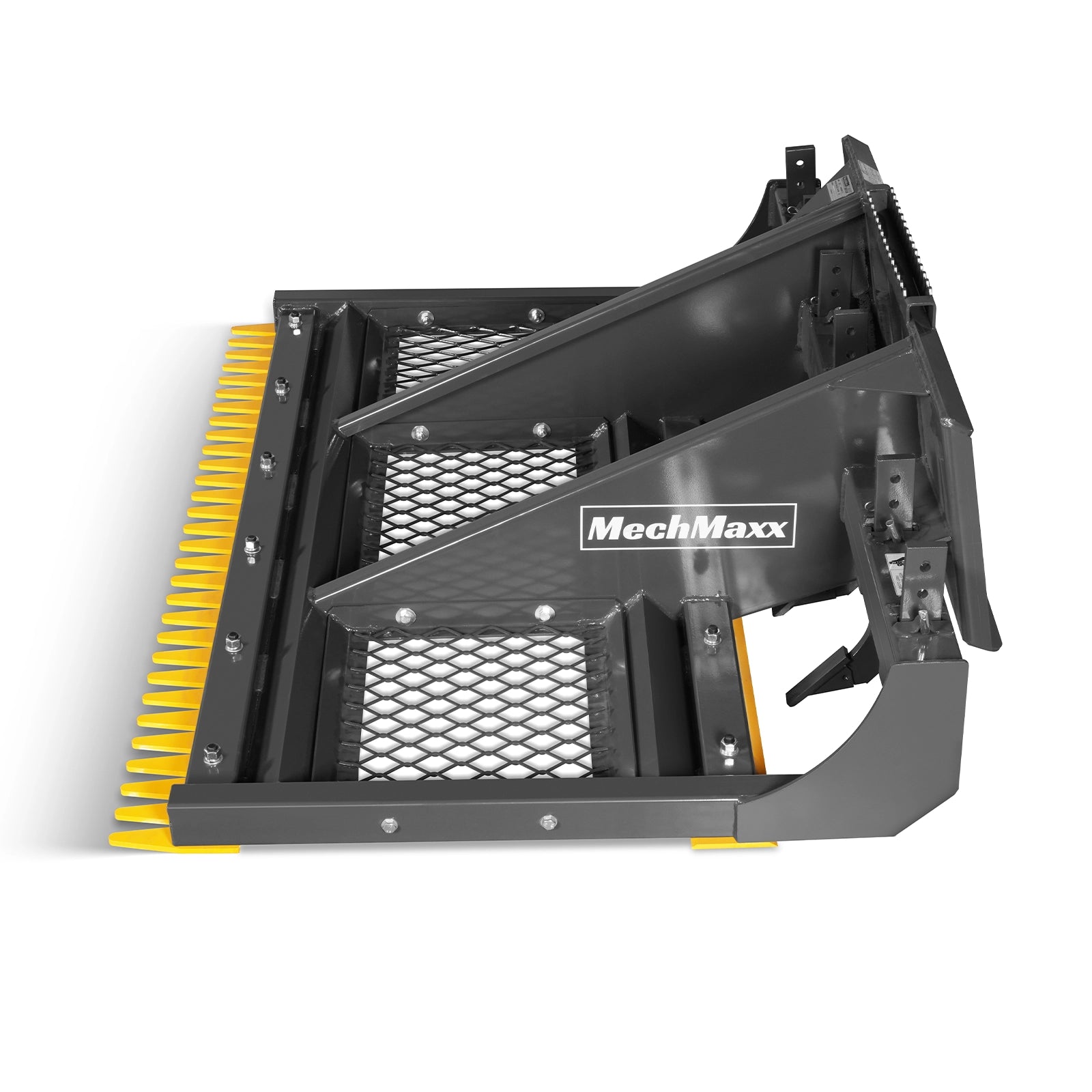 72" Skid Steer Land Plane with 7 Adjustable Scarifier Shanks, Removable Sift Screen and Bolt-On Cutting Blades, SSLP72