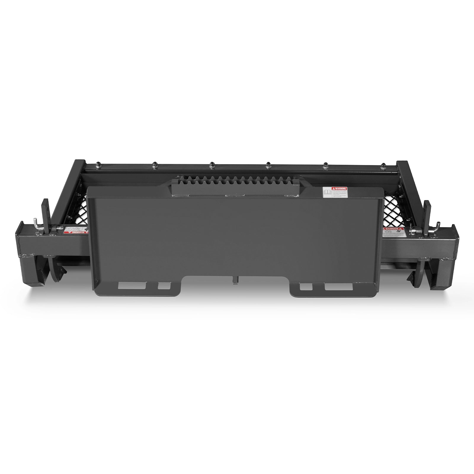 72" Skid Steer Land Plane with 7 Adjustable Scarifier Shanks, Removable Sift Screen and Bolt-On Cutting Blades, SSLP72