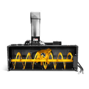 72" Hydraulic Skid Steer Snow Blower, 16–24 GPM, Hydraulic Chute Rotator & Deflector, 24" Impeller, SSB72H