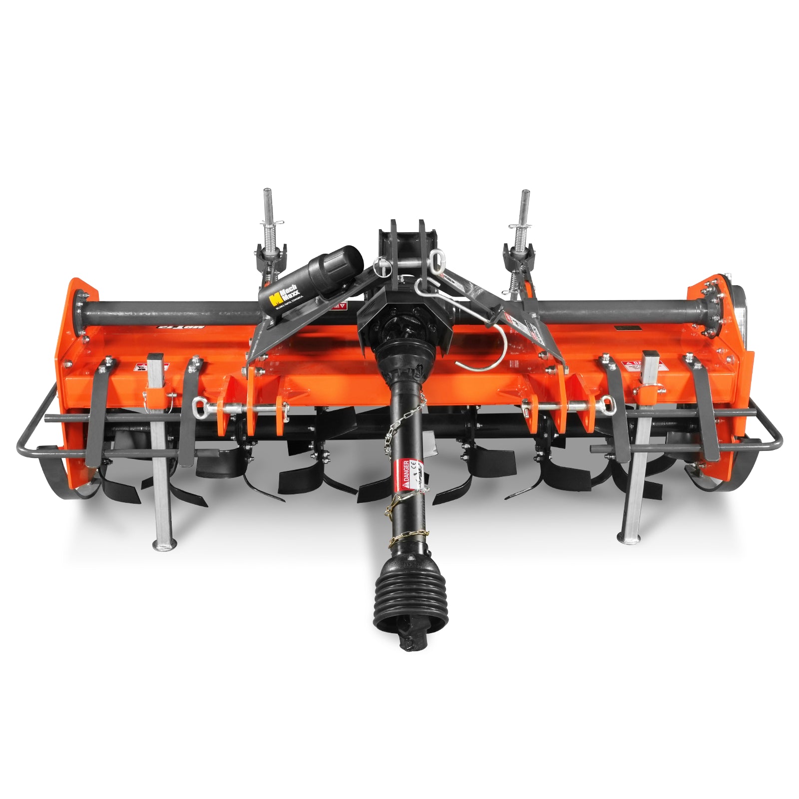 72 in Rotary Tiller, 3 Point Hitch Cat.1 & 2, Gear Drive, PTO Shaft Included with Slip Clutch, 35–70 HP, MRT72