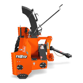 72" 3 Point PTO Snow Blower 24" Impeller Diameter 360° Snow Chute (PTO Shaft Included with Slip Clutch),  25-65 HP,  TSB72T