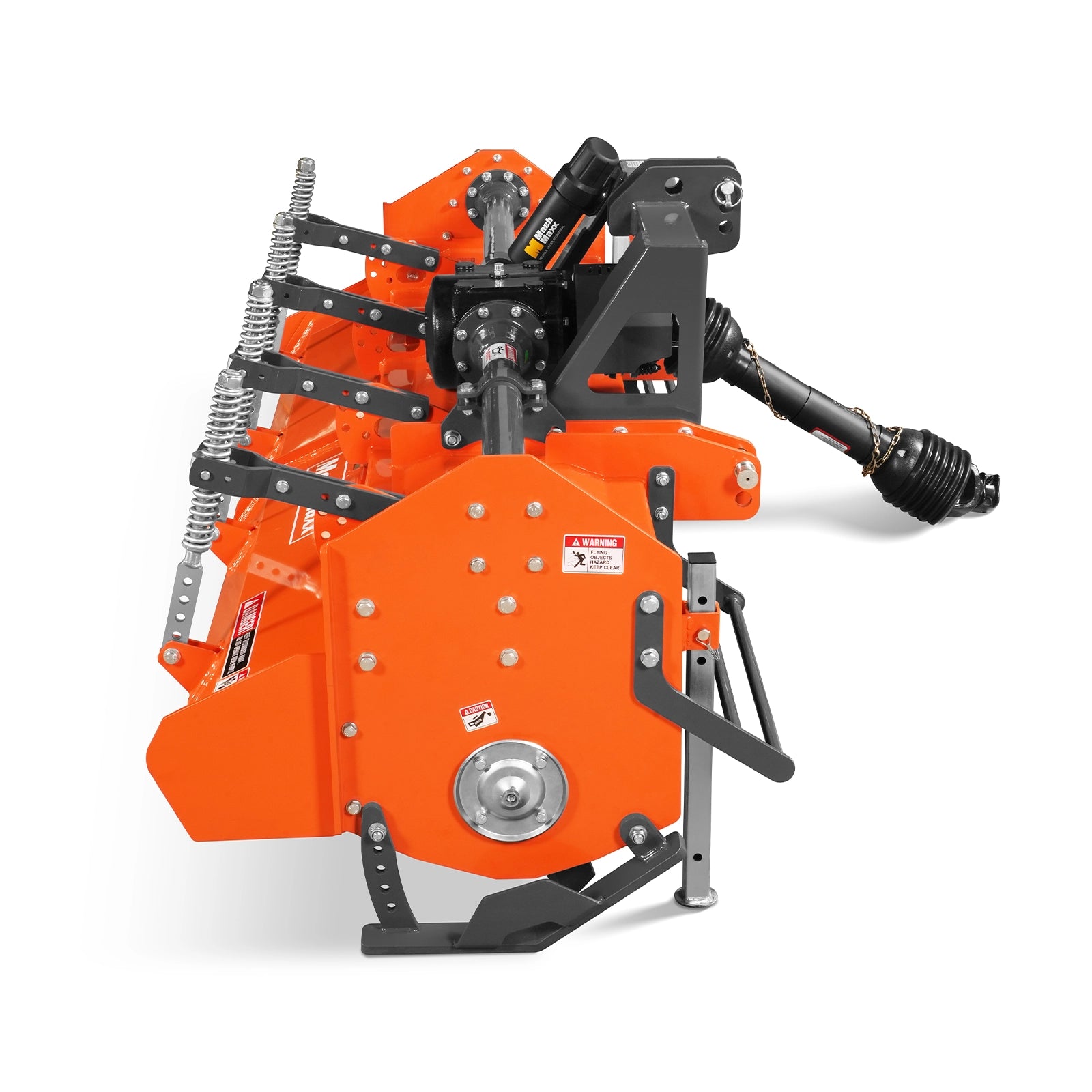 90 in Heavy Duty Rotary Tiller, 3 Point Hitch Cat.2, Gear Drive, PTO Shaft Included with Slip Clutch, 50–90 HP, HRT90