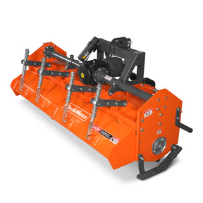 80 in Heavy Duty Rotary Tiller, 3 Point Hitch Cat.2, Gear Drive, PTO Shaft Included with Slip Clutch, 40–80 HP, HRT80