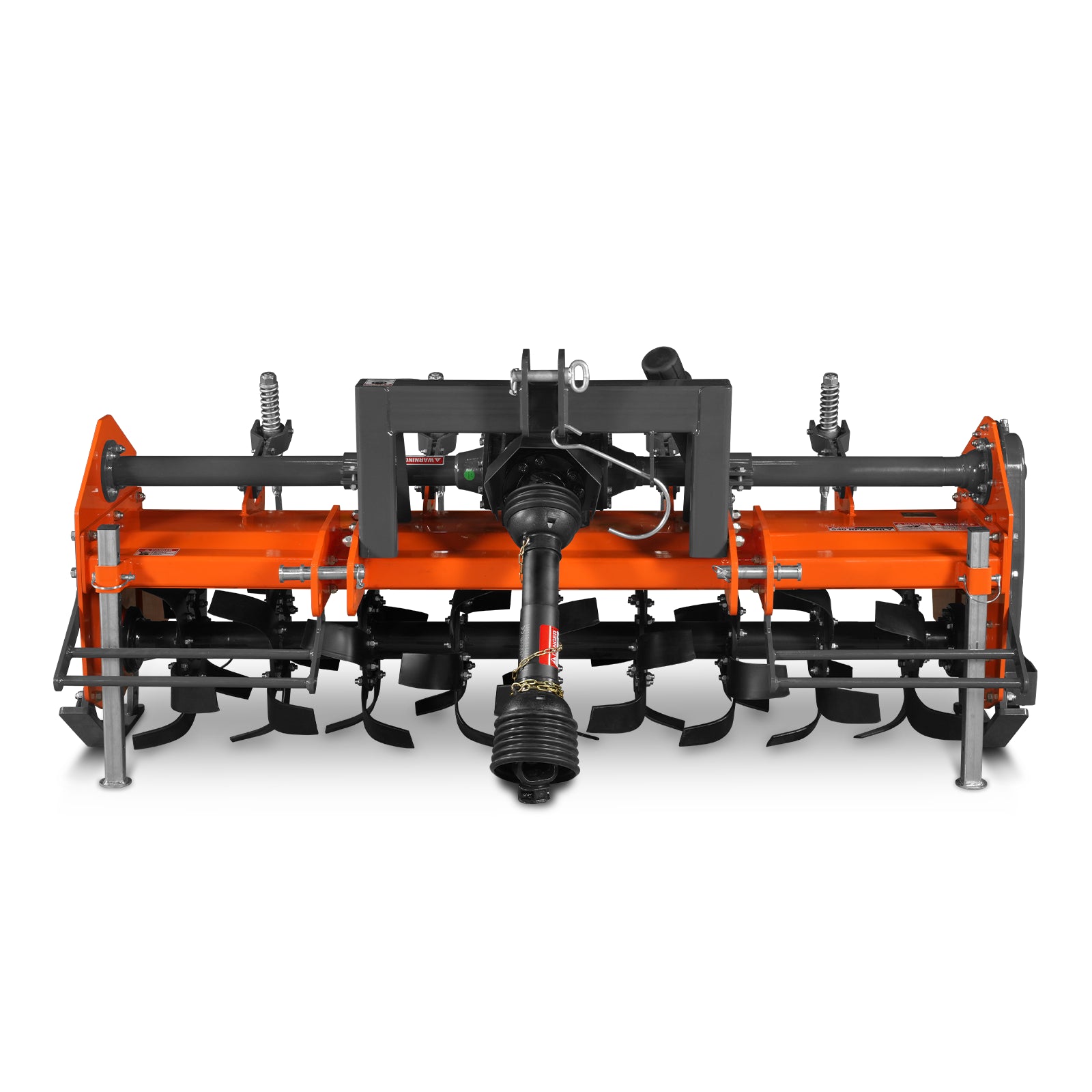 80 in Heavy Duty Rotary Tiller, 3 Point Hitch Cat.2, Gear Drive, PTO Shaft Included with Slip Clutch, 40–80 HP, HRT80