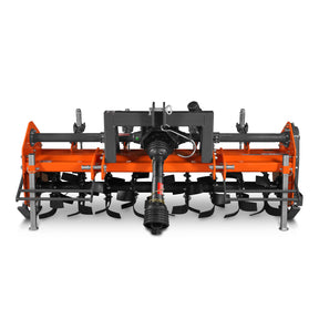 80 in Heavy Duty Rotary Tiller, 3 Point Hitch Cat.2, Gear Drive, PTO Shaft Included with Slip Clutch, 40–80 HP, HRT80