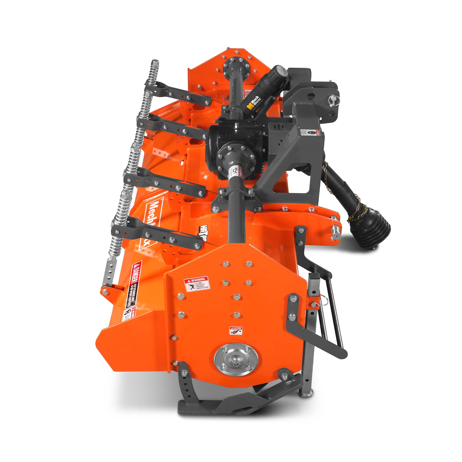 80 in Heavy Duty Rotary Tiller, 3 Point Hitch Cat.2, Gear Drive, PTO Shaft Included with Slip Clutch, 40–80 HP, HRT80