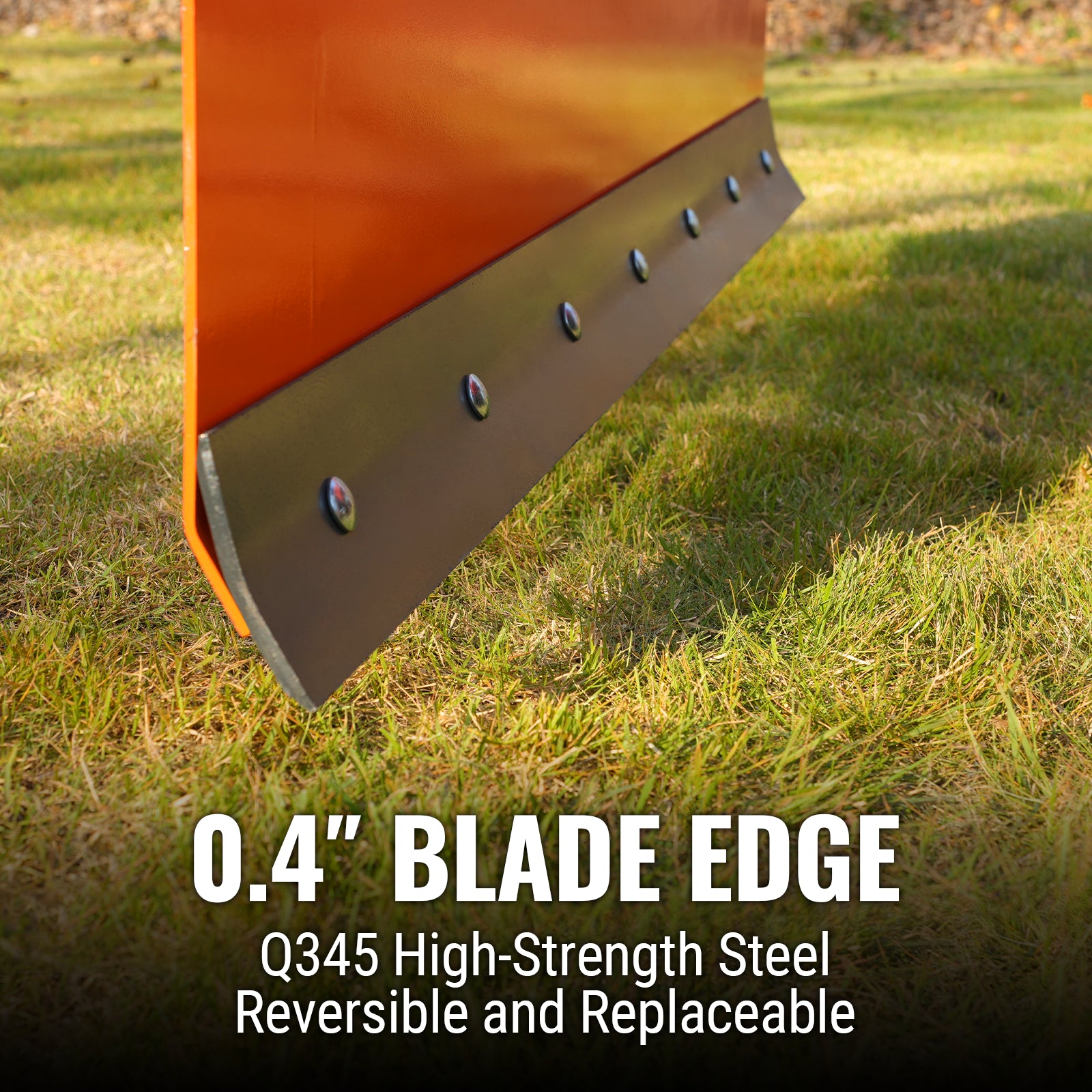 84" 6-Way Rear Blade 3 Point Hitch Tractor Attachment, RB84S