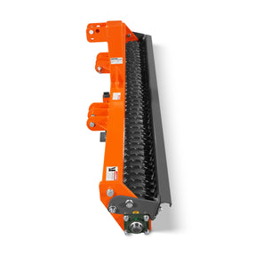 84" Cultipacker with 37 Ductile Iron Wheels, Scraper Bar Included, Category 1 and 2, 3 Point Hitch Tractor Attachment, TCP1084