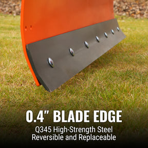 84" Heavy Duty 6-Way Rear Blade 3 Point Hitch Tractor Attachment, RB84SE