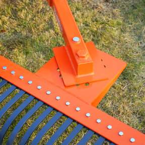 84" Landscape Rake with 42 Tines 3 Point Hitch Tractor Attachment, LR84