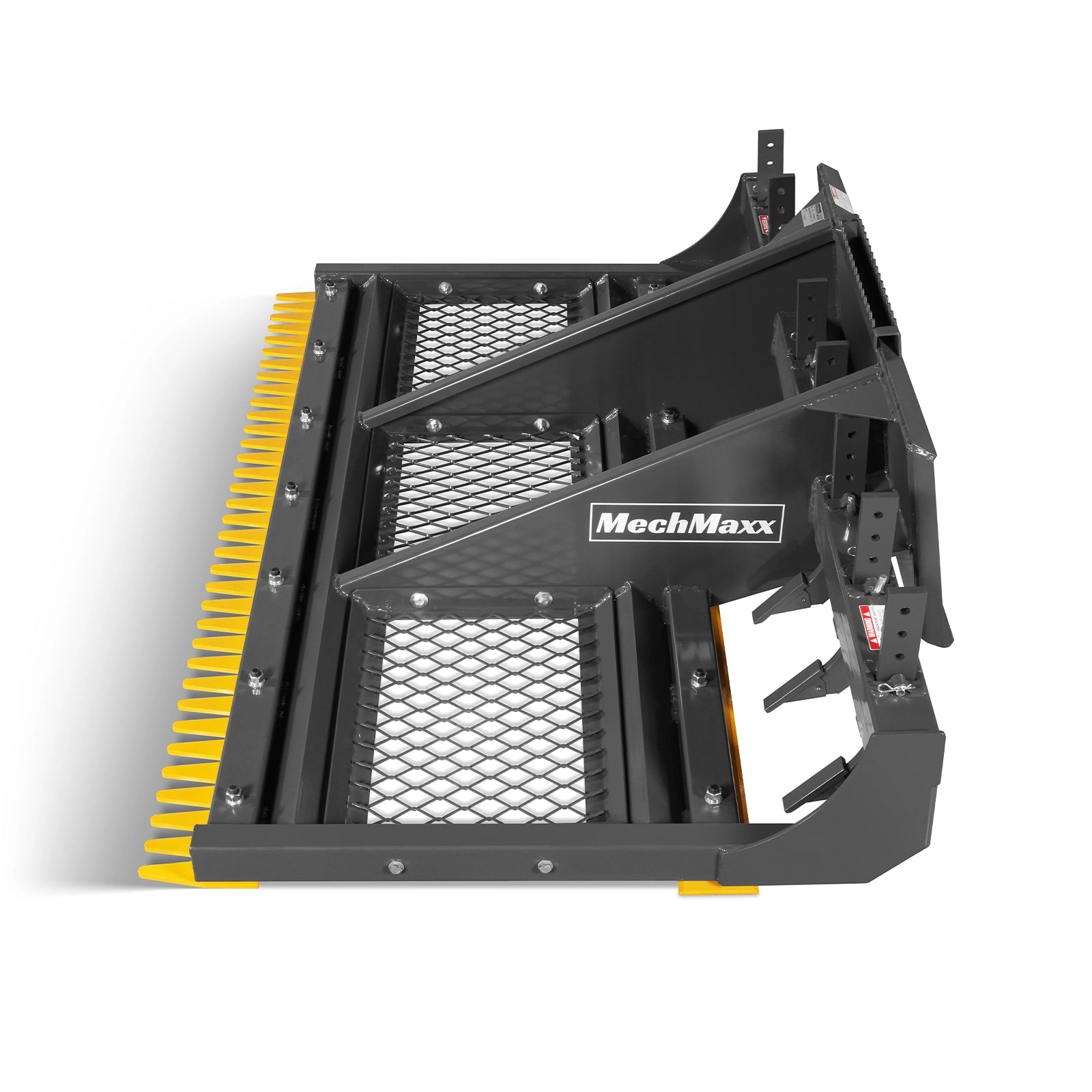 84" Skid Steer Land Plane with 8 Adjustable Scarifier Shanks, Removable Sift Screen and Bolt-On Cutting Blades, SSLP84