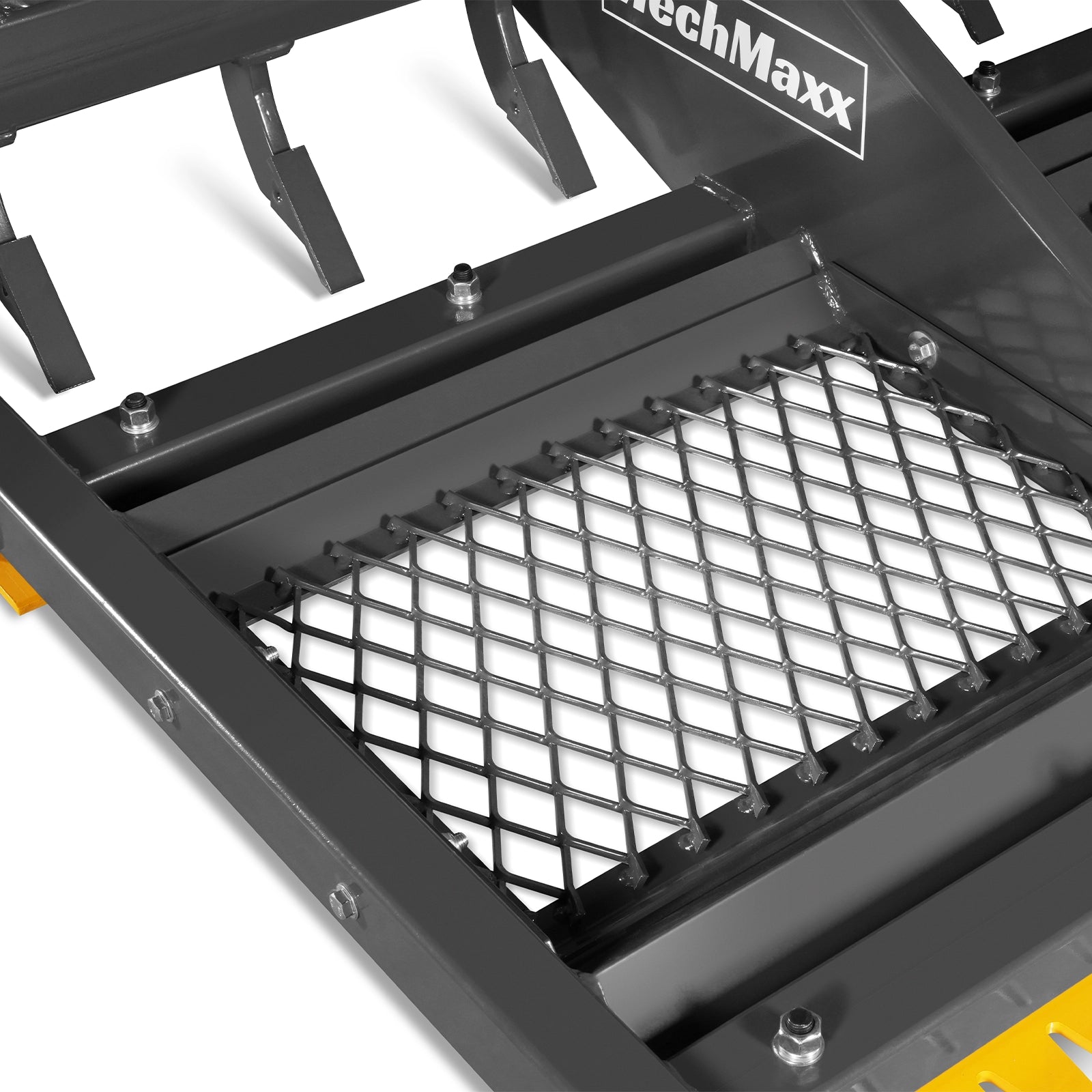 84" Skid Steer Land Plane with 8 Adjustable Scarifier Shanks, Removable Sift Screen and Bolt-On Cutting Blades, SSLP84