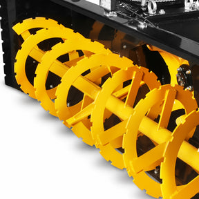 72" Hydraulic Skid Steer Snow Blower, 16–24 GPM, Hydraulic Chute Rotator & Deflector, 24" Impeller, SSB72H