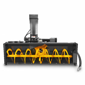 84" Hydraulic Skid Steer Snow Blower, 16–24 GPM, Hydraulic Chute Rotator & Deflector, 24" Impeller, SSB84H