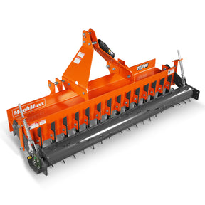 84" Soil Pulverizer, Single Spiked Roller, 29 Shanks, Category 1 and 2, 3 Point Hitch Tractor Attachment, TSP84