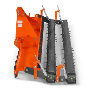 84" Soil Pulverizer, Double Spiked Roller, 29 Shanks, Category 1 and 2, 3 Point Hitch Tractor Attachment, TSP84D