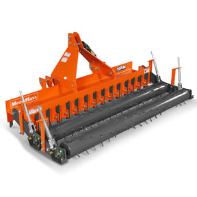 84" Soil Pulverizer, Double Spiked Roller, 29 Shanks, Category 1 and 2, 3 Point Hitch Tractor Attachment, TSP84D