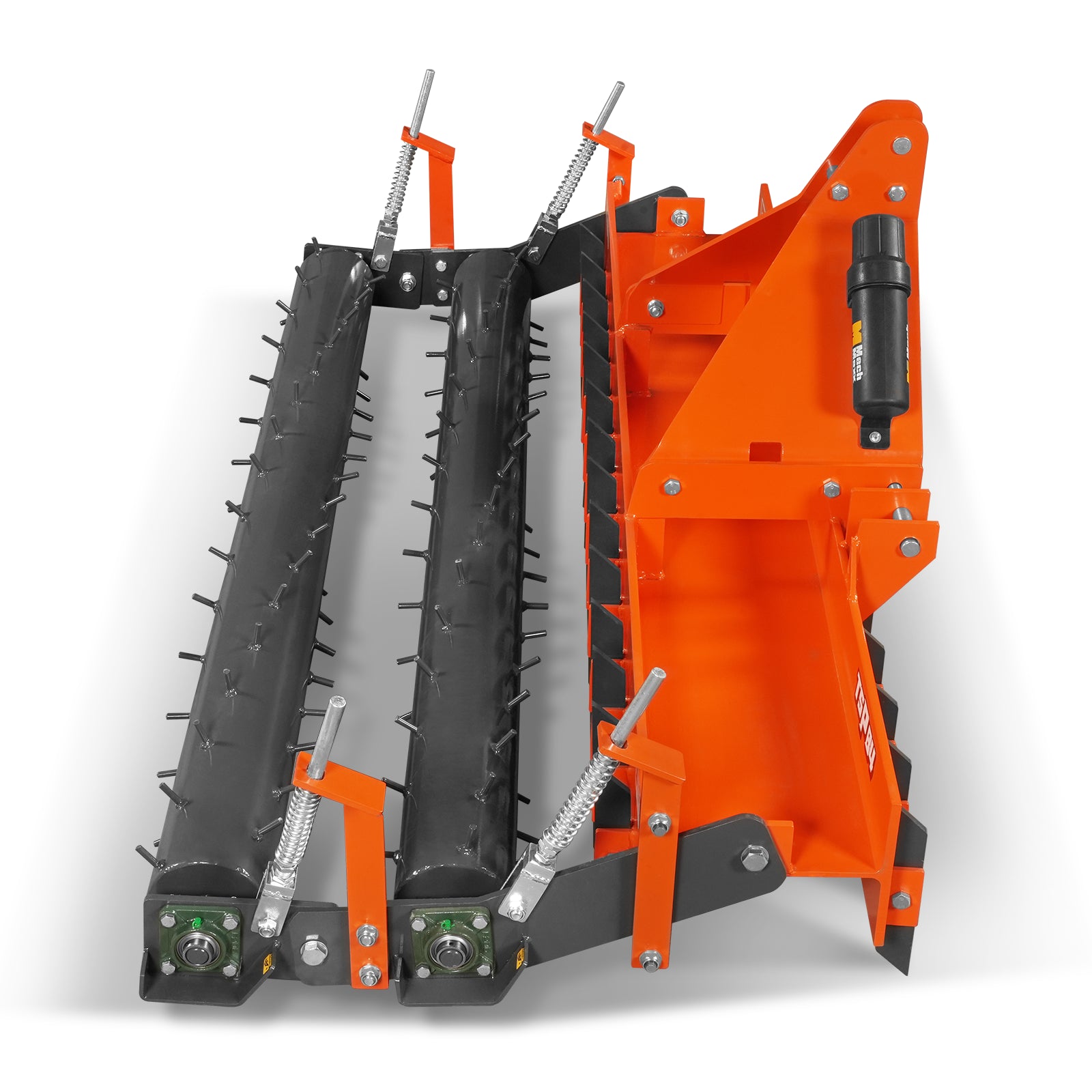 84" Soil Pulverizer, Double Spiked Roller, 29 Shanks, Category 1 and 2, 3 Point Hitch Tractor Attachment, TSP84D