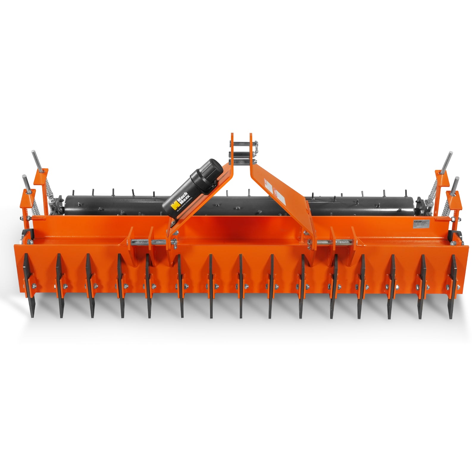 84" Soil Pulverizer, Double Spiked Roller, 29 Shanks, Category 1 and 2, 3 Point Hitch Tractor Attachment, TSP84D