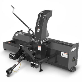84" 3 Point PTO Snow Blower 24" Impeller Diameter 360° Snow Chute (PTO Shaft Included with Slip Clutch), 30-65 HP, TSB84