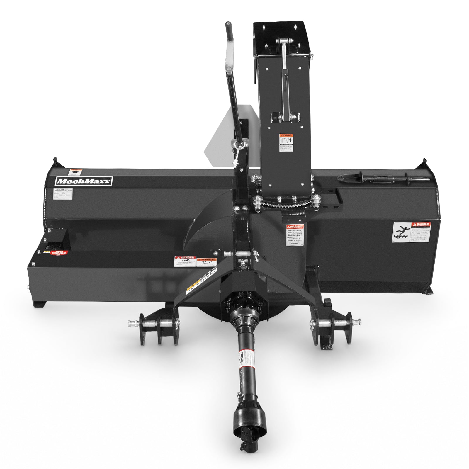 84" 3 Point PTO Snow Blower 24" Impeller Diameter 360° Snow Chute (PTO Shaft Included with Slip Clutch), 30-65 HP, TSB84