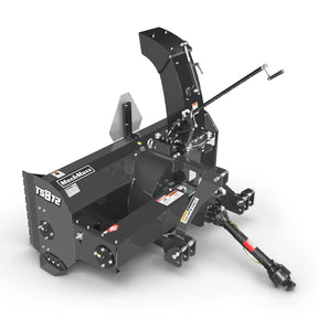 72" 3 Point PTO Snow Blower 24" Impeller Diameter 360° Snow Chute (PTO Shaft Included with Slip Clutch), 25-65 HP, TSB72