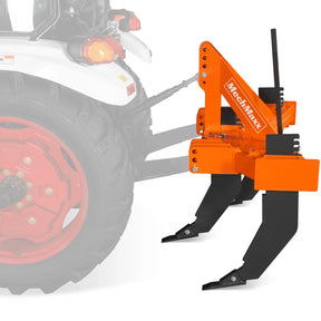 Heavy Duty 3 Shank Subsoiler Plow Ground Ripper 3 Point Hitch Cat1&2, SS3S