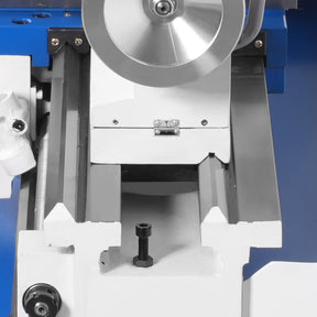 1.5'' Spindle Bore Metal Lathe Machine 8'' x 16'' High Precision Brushless Motor Mini 1.5HP Benchtop 0-2500 RPM Variable Speed Metal Working Machine 1.5‘’ Spindle Bore Small Lathe with Stand 0831V