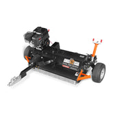 MechMaxx 48" Tow-Behind ATV Offset Flail Mower, B&S 13.5HP 420cc E-start Gas Engine Powered; Adjustable Mowing Height, ATV120