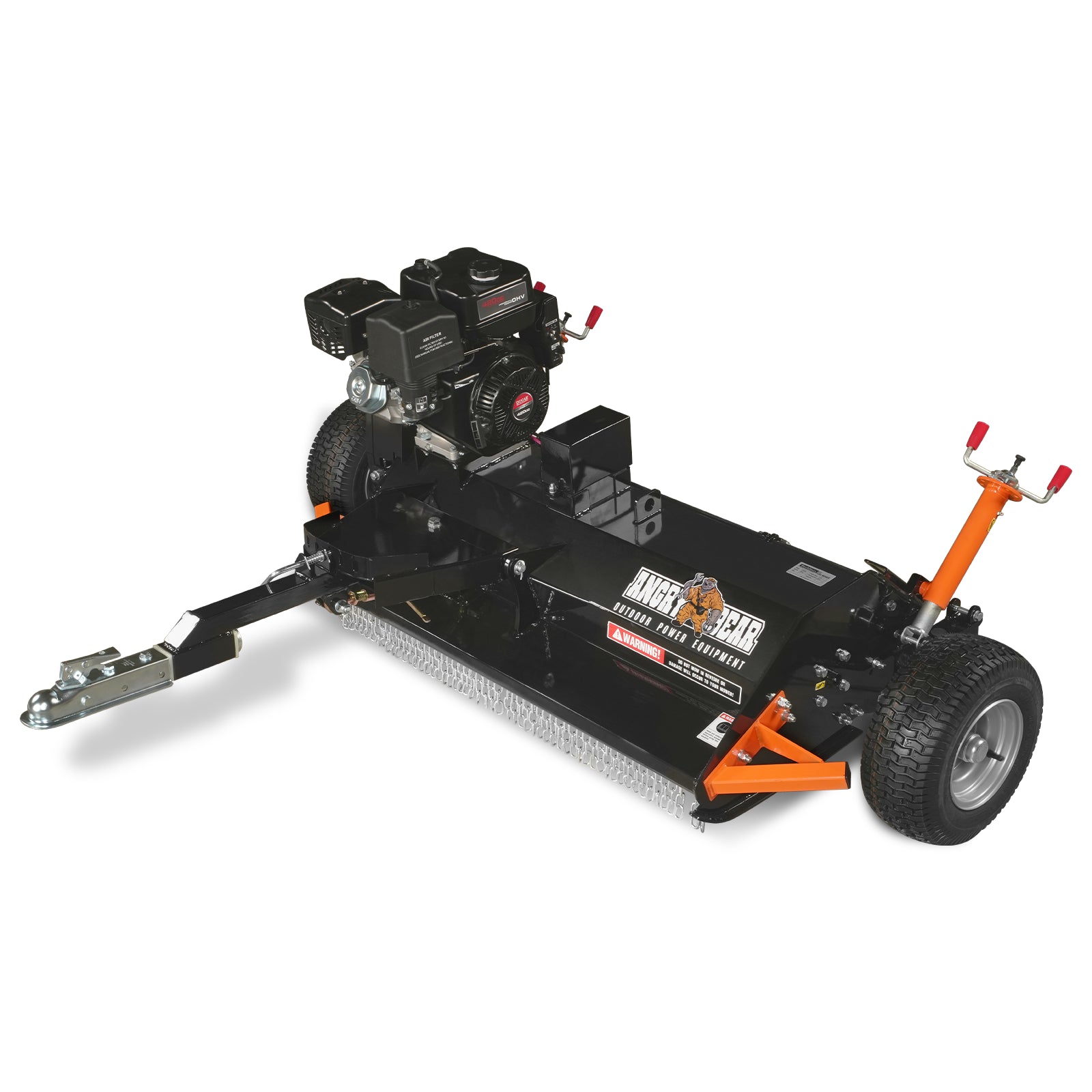 MechMaxx 48in Working Width Gasoline Engine Flail Mower for ATV