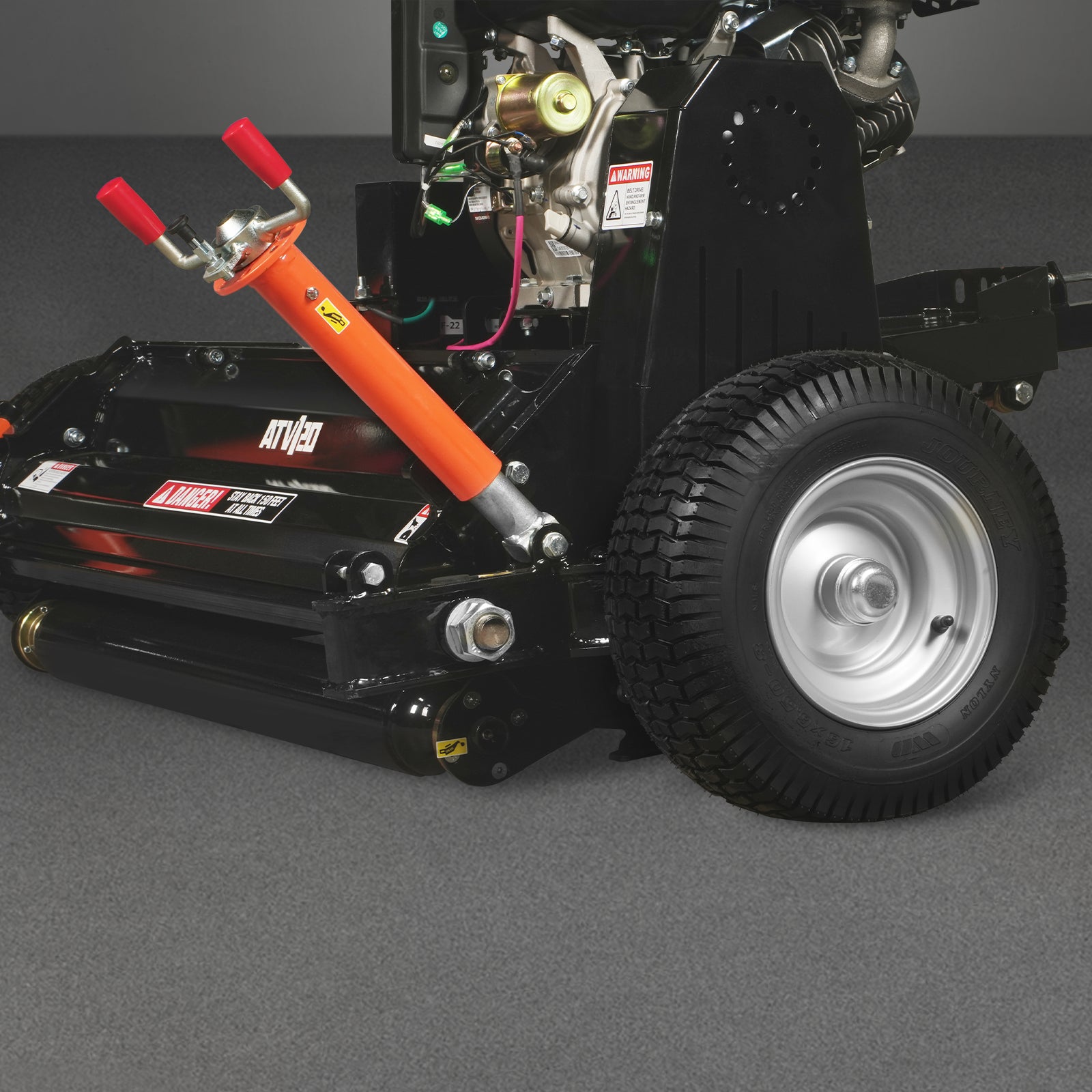 Gas powered flail mower sale