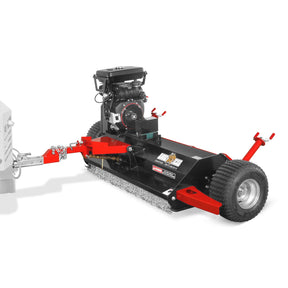 MechMaxx 55" Tow-Behind ATV Offset Flail Mower, 23HP 679cc E-start Gas Engine Powered; Adjustable Mowing Height, ATV140